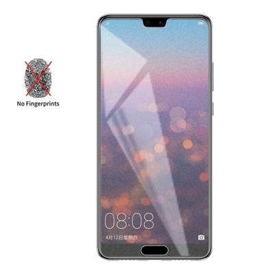Niet-volledige matte Frosted gehard glas film voor Huawei P20 Pro