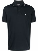 Emporio Armani polo à logo imprimé - Vert