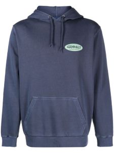 Gramicci hoodie en coton à logo imprimé - Bleu