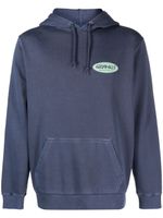 Gramicci hoodie en coton à logo imprimé - Bleu