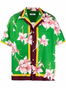 Valentino Garavani chemise à imprimé graphique - Vert