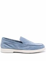 Moorer mocassins en daim - Bleu