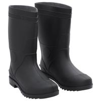 VidaXL Regenlaarzen maat 43 pvc zwart