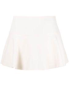 Valentino Garavani minijupe-short évasée - Tons neutres