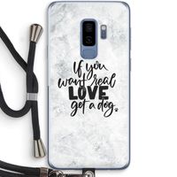 Partner in crime: Samsung Galaxy S9 Plus Transparant Hoesje met koord