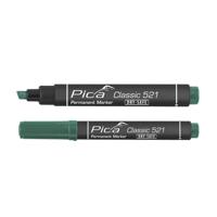 Pica 521/36 Permanent Marker beitel groen VE=10 - PI52136