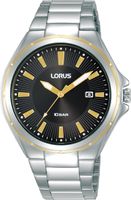 Lorus RH942PX9 Horloge staal zilver-en goudkleurig-zwart 40 mm