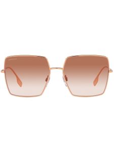 Burberry Eyewear lunettes de soleil Daphne à monture carrée - Or