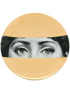 Fornasetti assiette imprimée - Métallisé