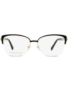 Swarovski lunettes de vue 5444 à monture papillon - Noir