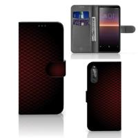Sony Xperia 10 II | Telefoon Hoesje | Geruit Rood