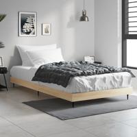 Bedframe zonder matras hout sonoma eikenkleurig 90x190 cm