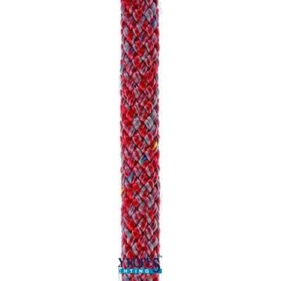 POL2082812608 - POLY-BRAID-32 8 MM GRIJS/ROOD (150M