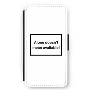 Alone: iPhone 12 mini Flip Hoesje