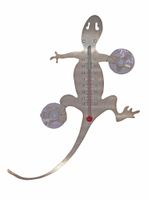 Nature muurthermometer metaal salamander - thumbnail