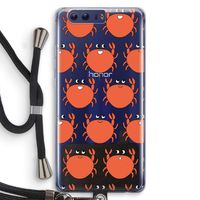 Krab: Honor 9 Transparant Hoesje met koord Krab: Honor 9 Transparant Hoesje met koord