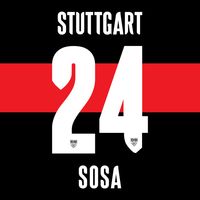 Sosa 24 (Officiële VFB Stuttgart Away Bedrukking 2021-2022) - thumbnail