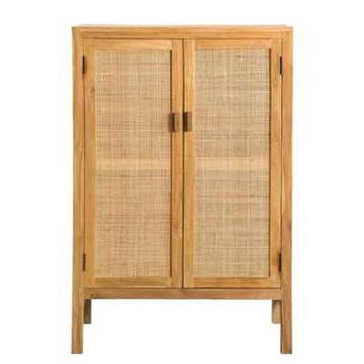 Kast Luna - bruin - 120x80x40 cm - Leen Bakker