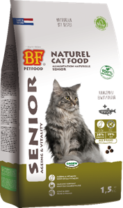 Biofood senior kattenvoer 1,5kg