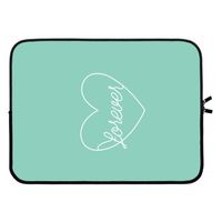 Forever heart pastel: Laptop sleeve 15 inch