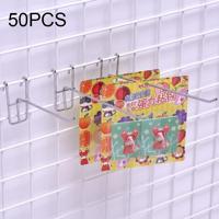 50 stuks 3.5mm supermarkt ijzeren raster plank haak lengte: 15cm