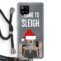 Came To Sleigh: Samsung Galaxy A42 5G Transparant Hoesje met koord
