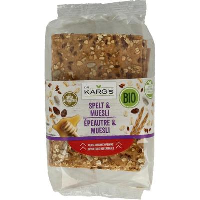 Dr Karg Spelt met muesli bio