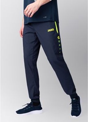 JAKO 6589 Vrijetijdsbroek Allround - Marine/Fluogeel - L