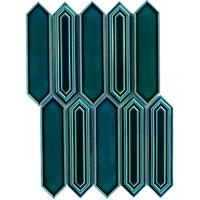 Mozaïek tegels Sevilla Azul Glans 35,3x25,5 - Hexagon Wandtegels Geglazuurde porseleinen steengoed