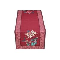 Pip Studio Flower Festival Tafelloper - Donkerroze - 50x150cm