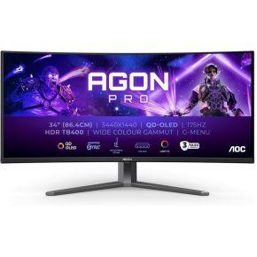 AOC AGON PRO AG346UCD 34 Wide Quad HD 175Hz Curved OLED Gaming Monitor