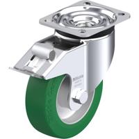 Blickle LK-ALST 125K-1-FI Zwenkwiel met rem Wieldiameter: 125 mm Draagvermogen (max.): 350 kg 1 stuk(s)