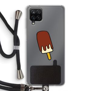 Frisco: Samsung Galaxy A12 Transparant Hoesje met koord