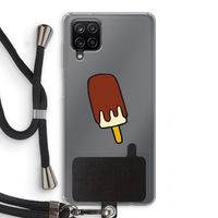 Frisco: Samsung Galaxy A12 Transparant Hoesje met koord