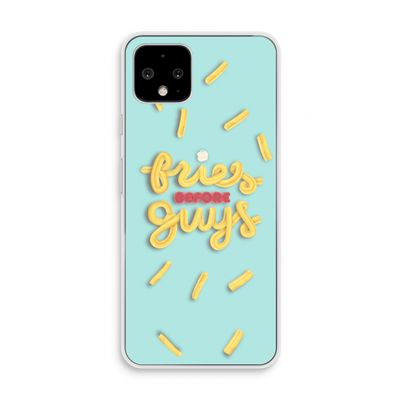 Always fries: Pixel 4 Transparant Hoesje