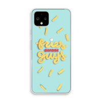 Always fries: Pixel 4 Transparant Hoesje
