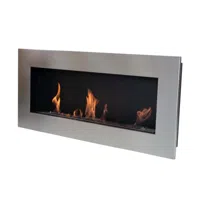 Murus 1200 - Brushed Steel
- ScandiFlames 
- Kleur: Geborsteld staal  
- Afmeting: 120 cm x 55 cm x 16,5 cm