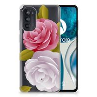 Motorola Moto G52/G82 TPU Case Roses - thumbnail