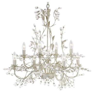 Searchlight Klassieke kroonluchterAlmandite 8-lichts Ø 74cm - 2498-8CR