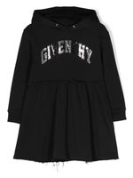 Givenchy Kids robe à logo imprimé - Noir