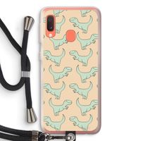 Dinos: Samsung Galaxy A20e Transparant Hoesje met koord
