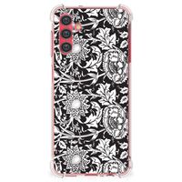 Samsung Galaxy A13 5G | A04s Case Black Flowers - thumbnail