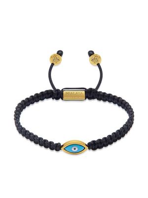 Nialaya Jewelry bracelet Evil Eye - Noir