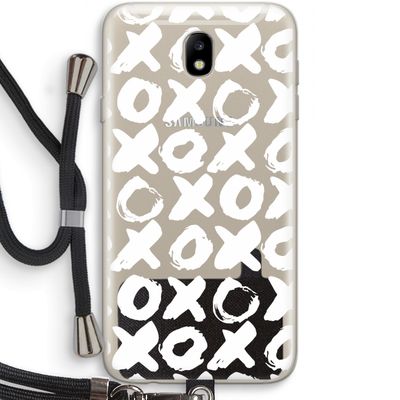 XOXO: Samsung Galaxy J7 (2017) Transparant Hoesje met koord