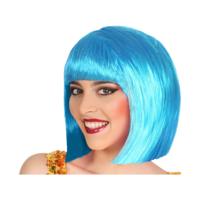 Pruik Blauw