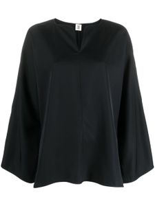 By Malene Birger blouse à manches fendues - Noir