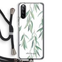 Branch up your life: Sony Sony Xperia 10 III Transparant Hoesje met koord