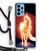 Last Unicorn: Samsung Galaxy A52 Transparant Hoesje met koord