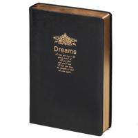 Notitieboek kalpa dreams 214x145x40mm zwart 416pag | 12 stuks