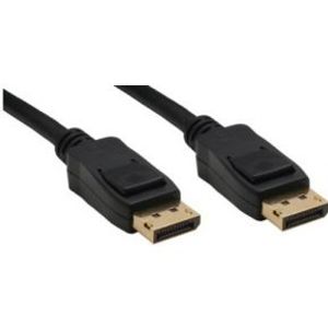 InLine 17102P DisplayPort kabel 2 m Zwart